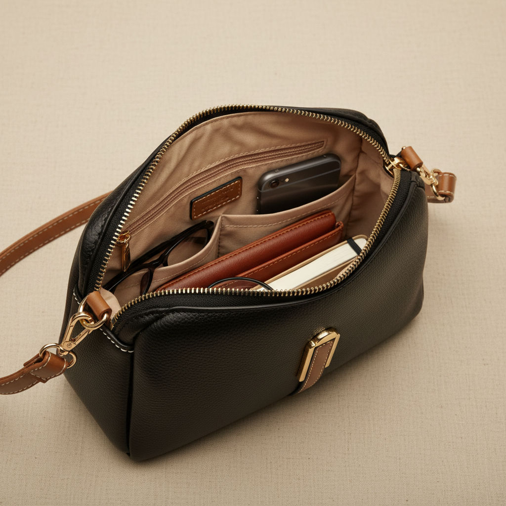 Sac porté épaule Mila en cuir