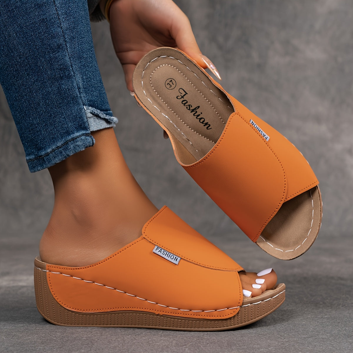 MARCO & BIANCA MILANO | Komfort-Sandalen mit Bogenplattform für Fußschmerzen
