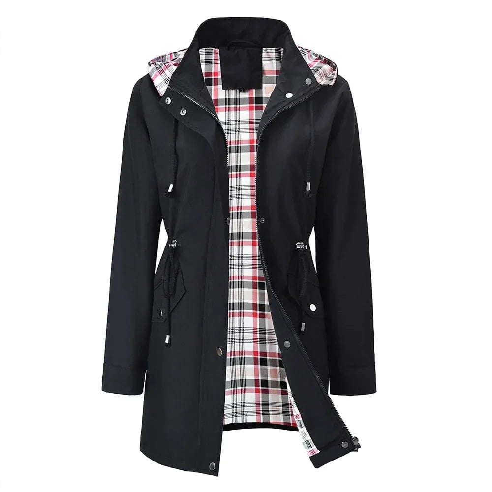 Parka à carreaux