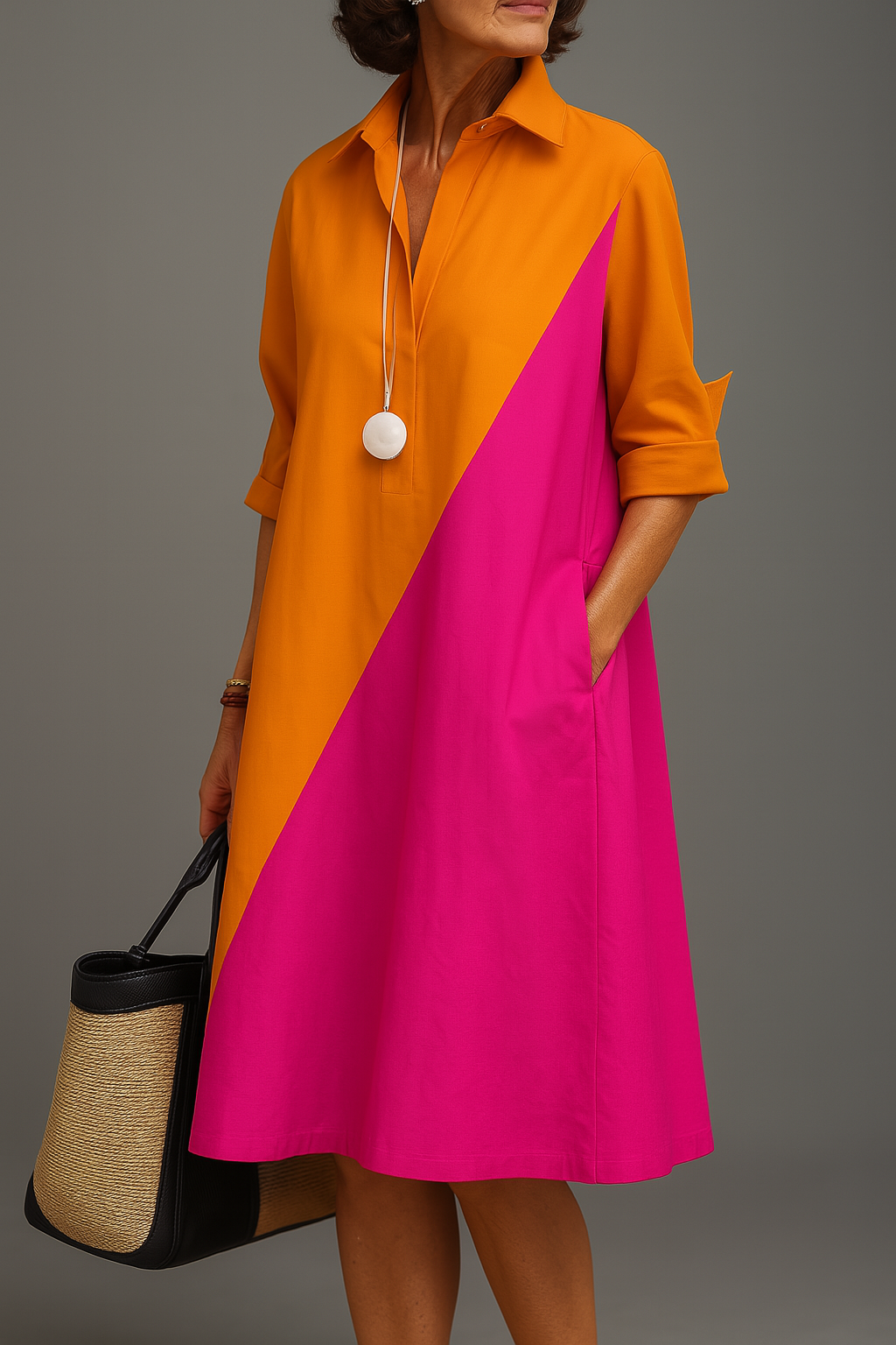 Kayla™ | Robe midi confortable