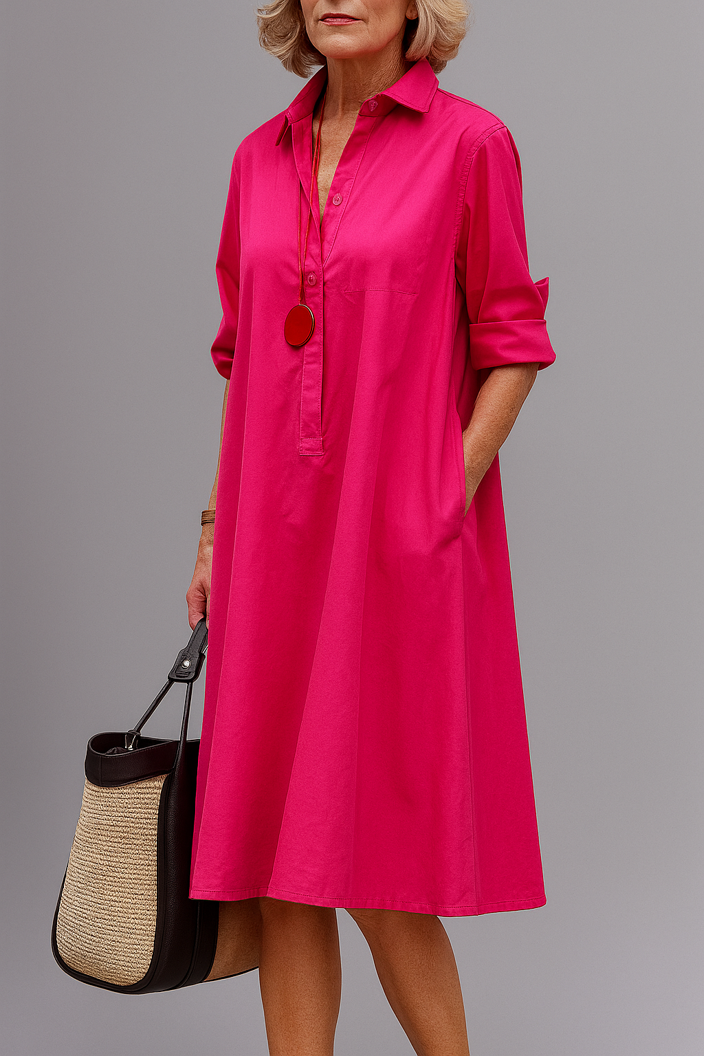 Chloé™ | Robe midi élégante