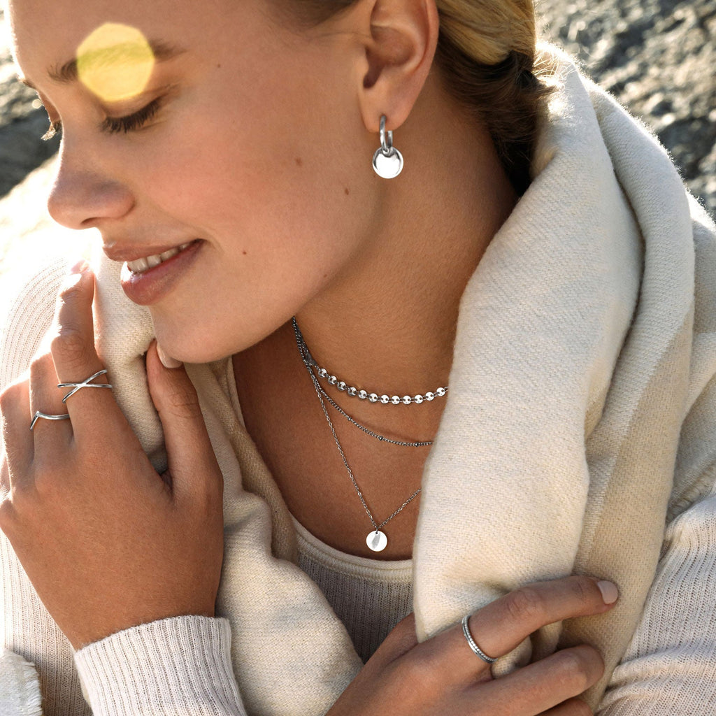 Ensemble collier BonnyBoho argent