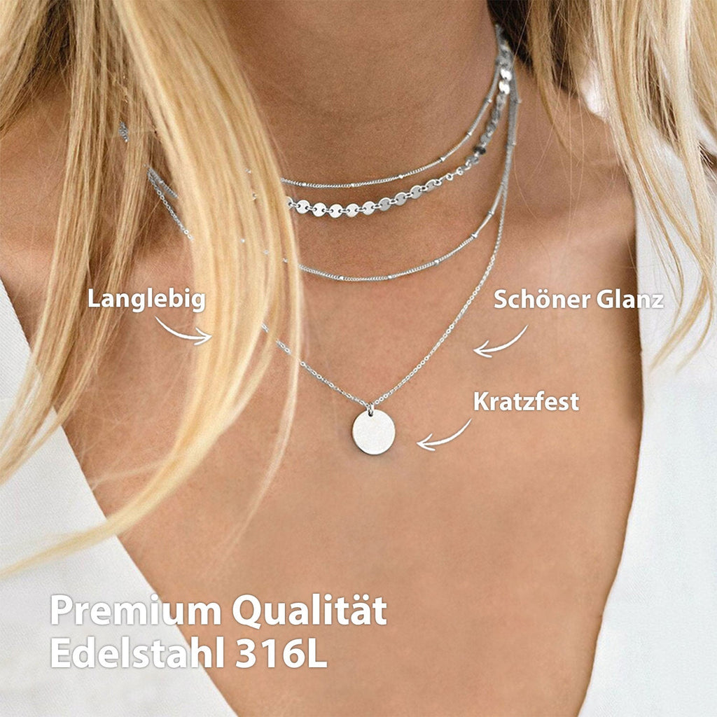 Ensemble collier BonnyBoho argent