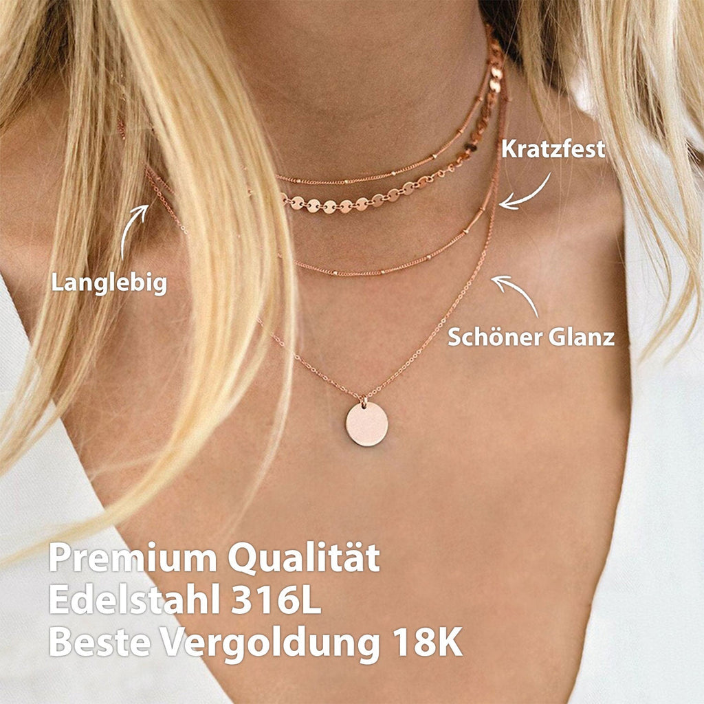 Collier BonnyDot rose