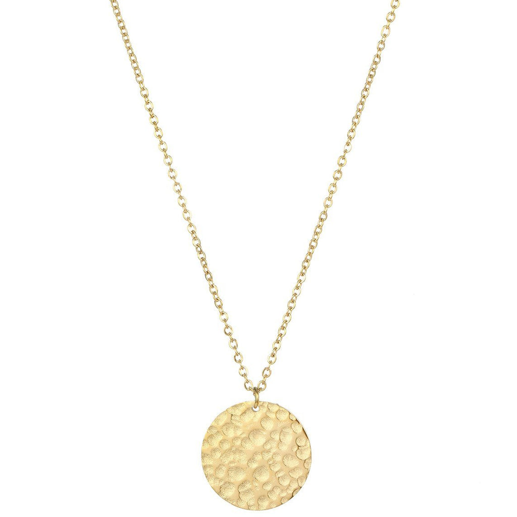 Collier BonnyMoonbase avec plaque dorée