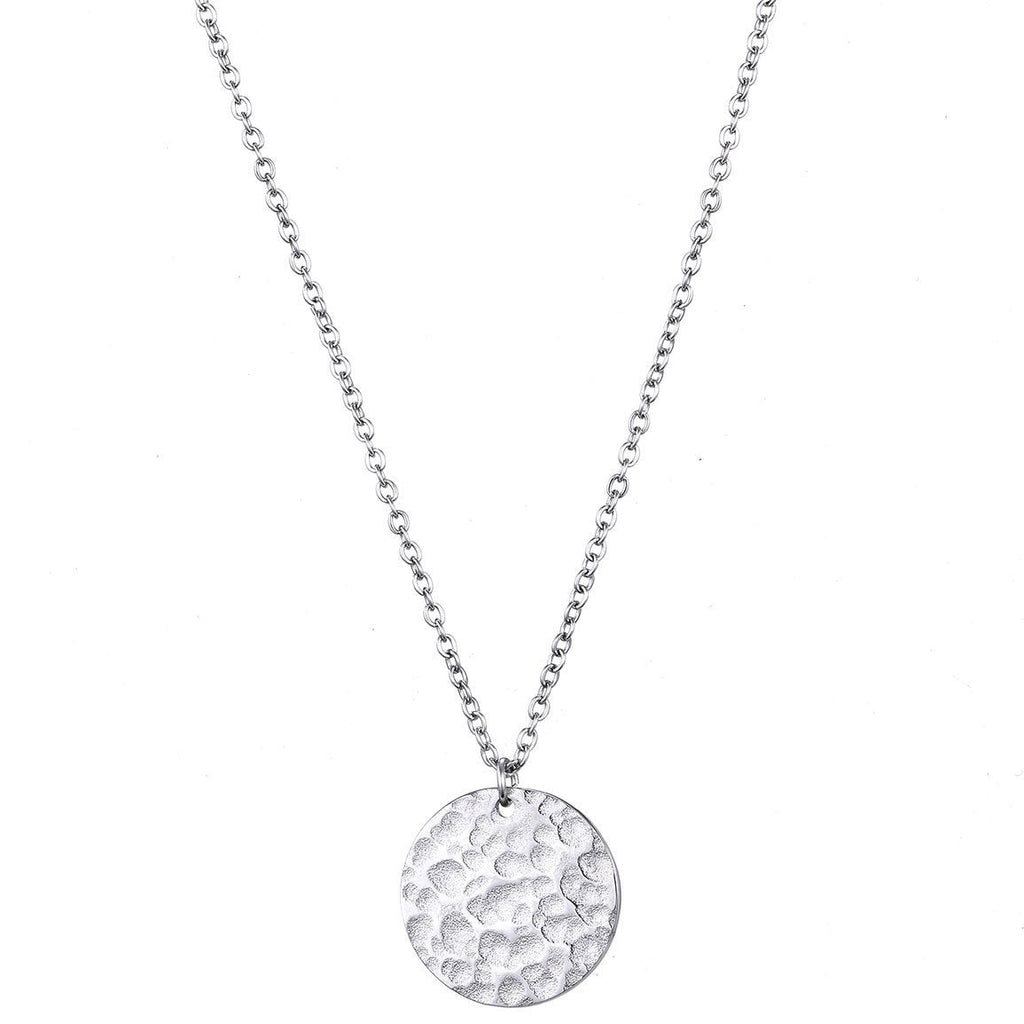 Collier BonnyMoonbase avec plaque argent