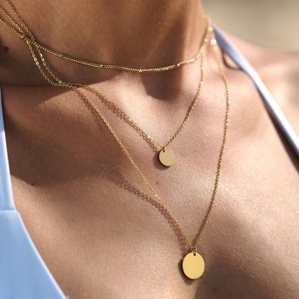 Ensemble collier BonnySydney doré