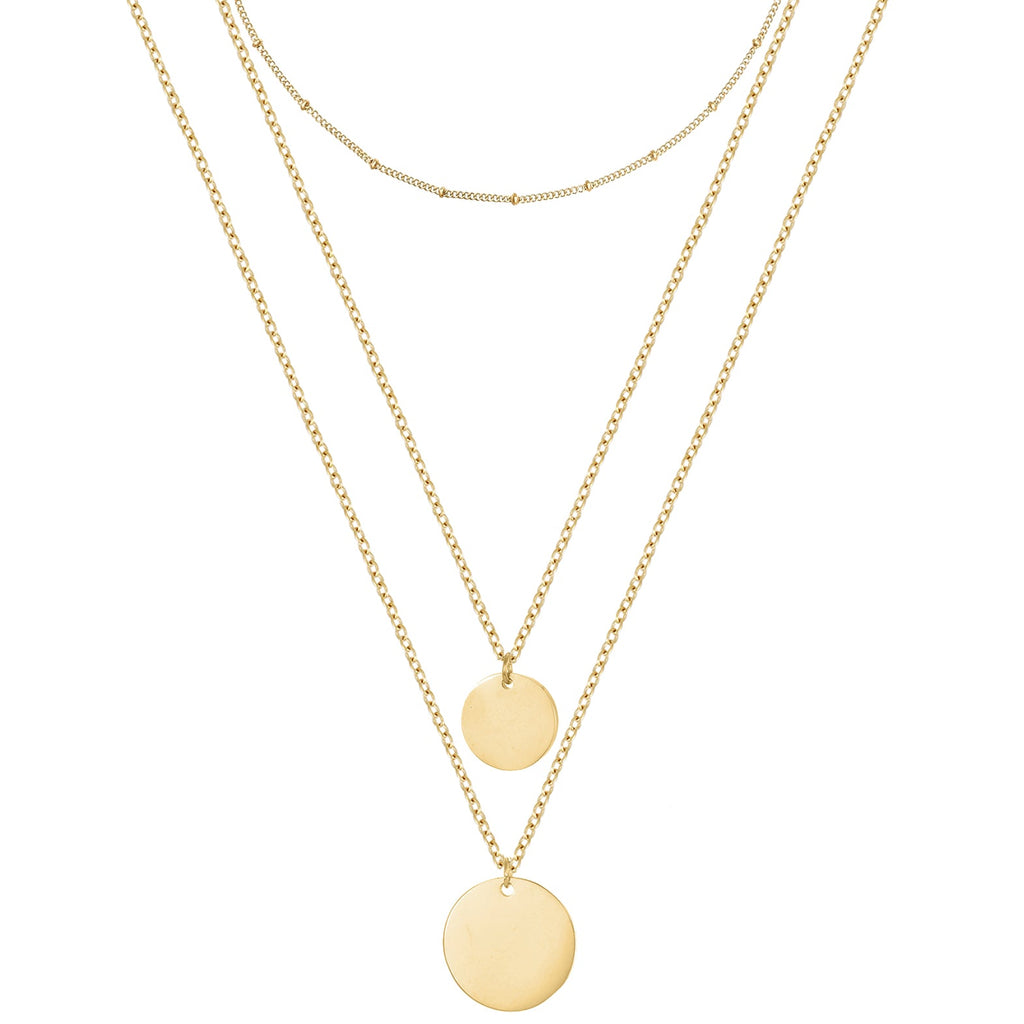Ensemble collier BonnySydney doré