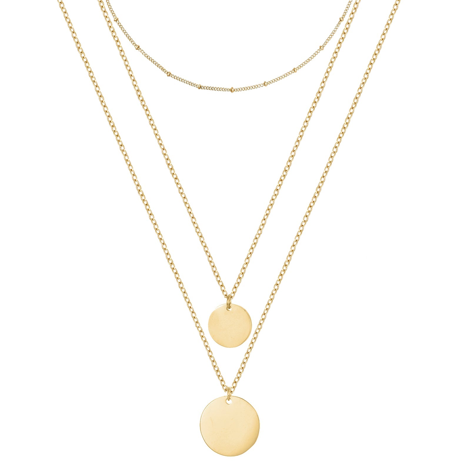 Ensemble collier BonnySydney doré