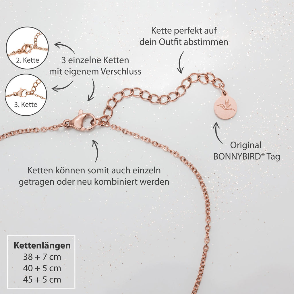 Ensemble collier BonnySydney Rose