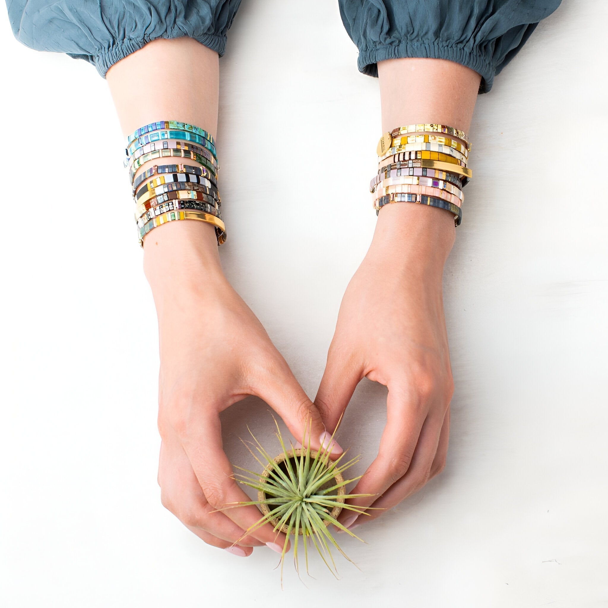 Bracelet perlé PastelHarmony™