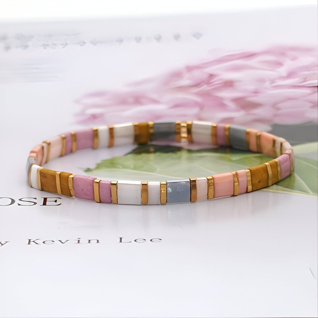 Bracelet perlé PastelHarmony™