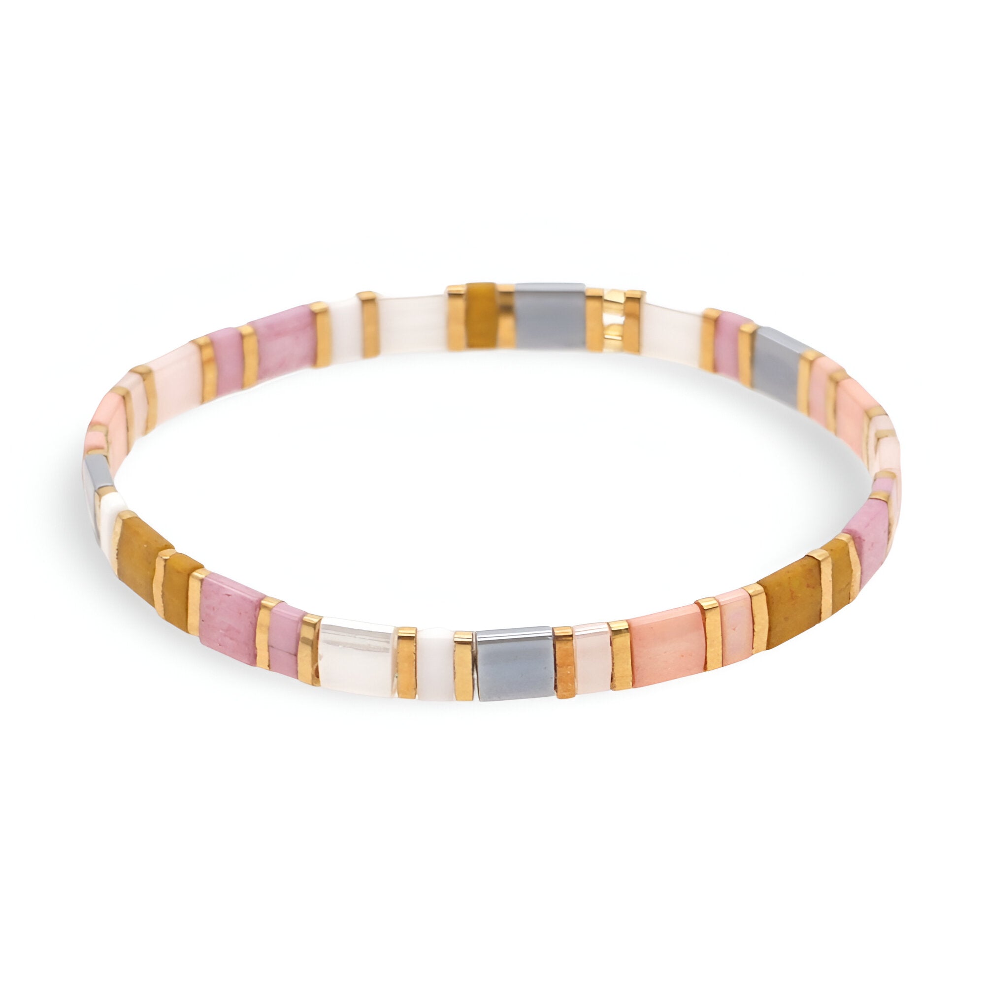 Bracelet perlé PastelHarmony™