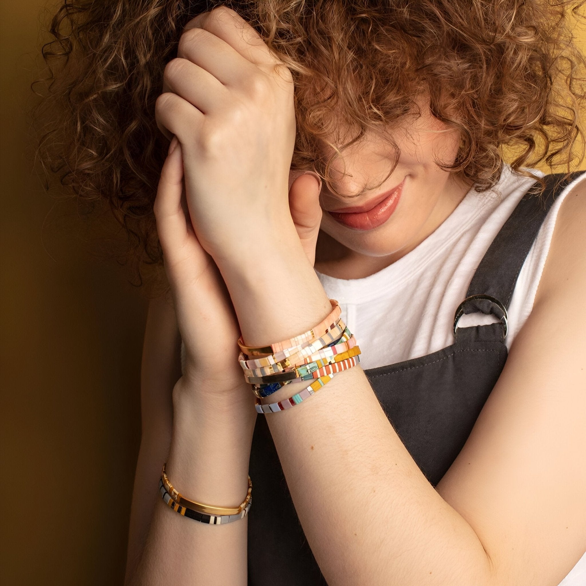 Bracelet perlé PastelHarmony™