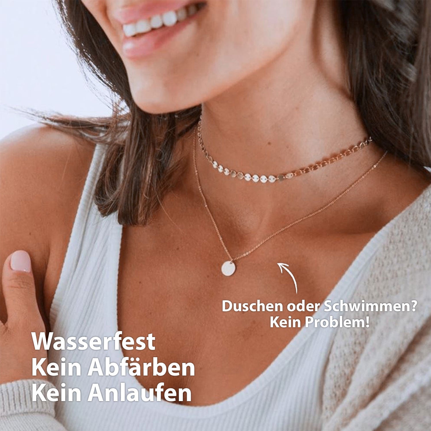 Bundle : Ensemble de colliers BonnyBoho + BonnyDots en or rose