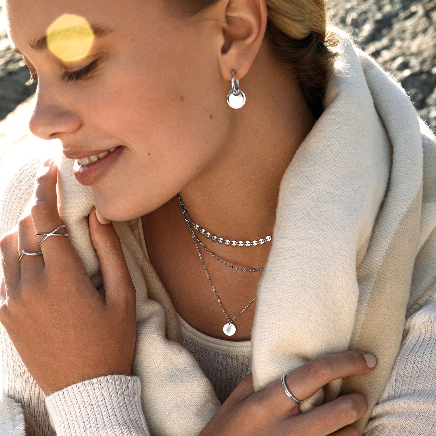 Bundle : Ensemble de colliers BonnyBoho + BonnyDots en argent