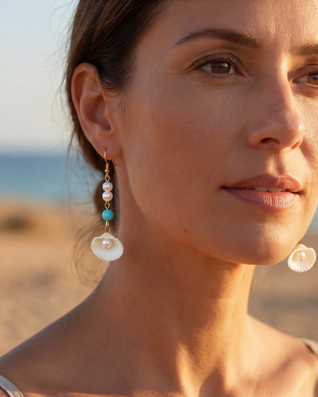 Boucles d'oreilles Perlina