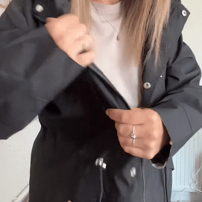 Parka à carreaux