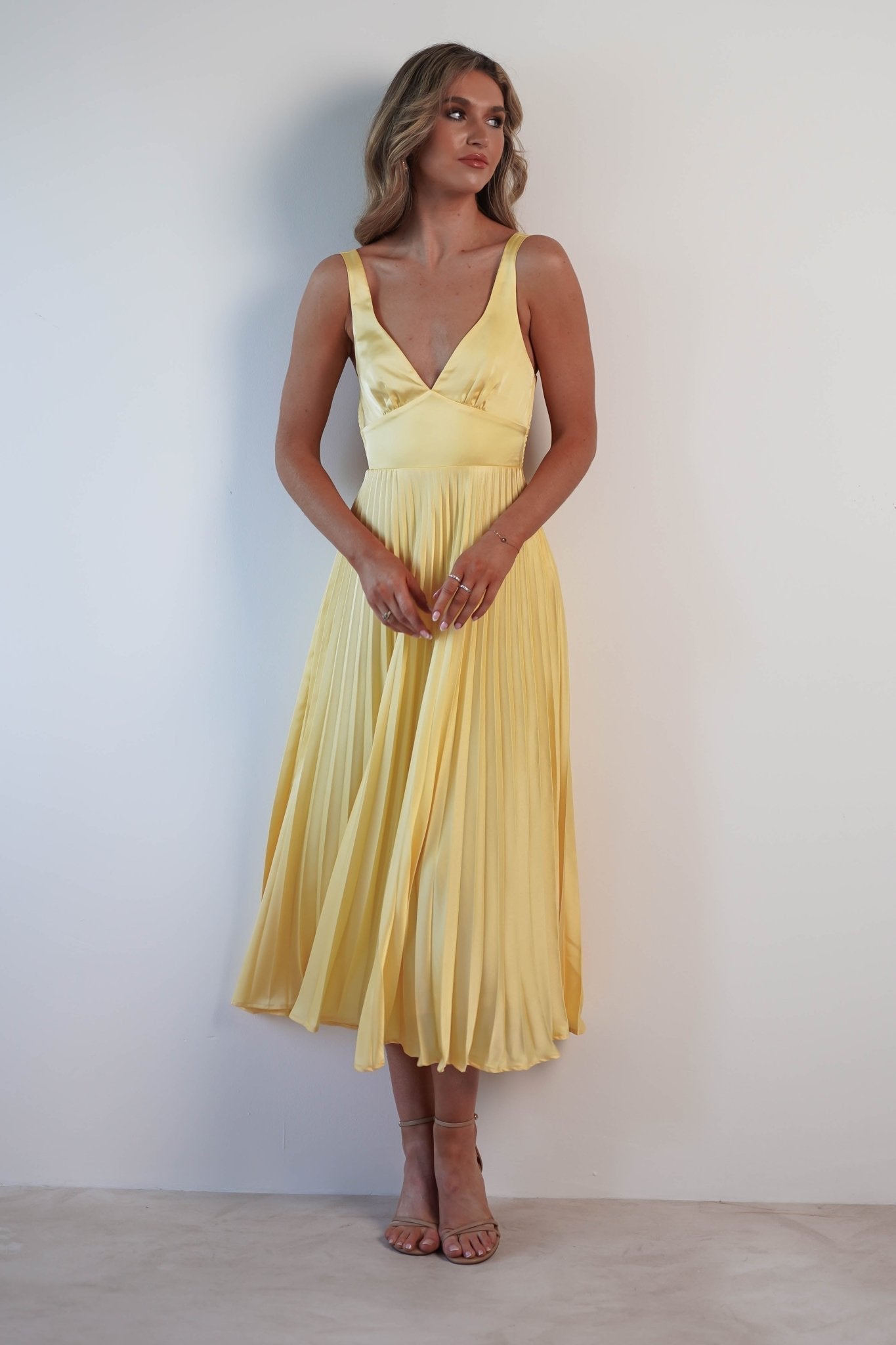 MALKA | Elegantes Maxikleid mit Sanftem Fall