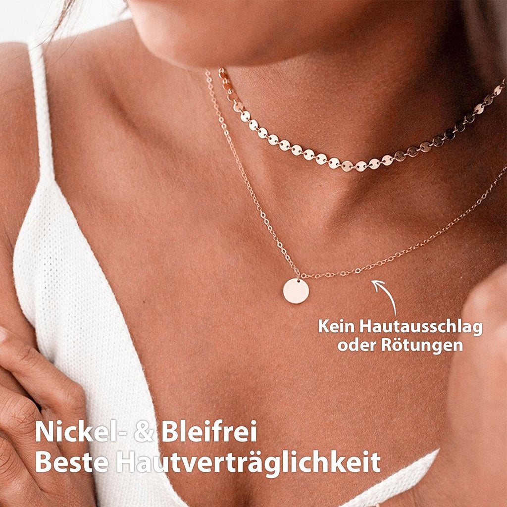 Bundle : Ensemble de colliers BonnyBoho + BonnyDots en or rose