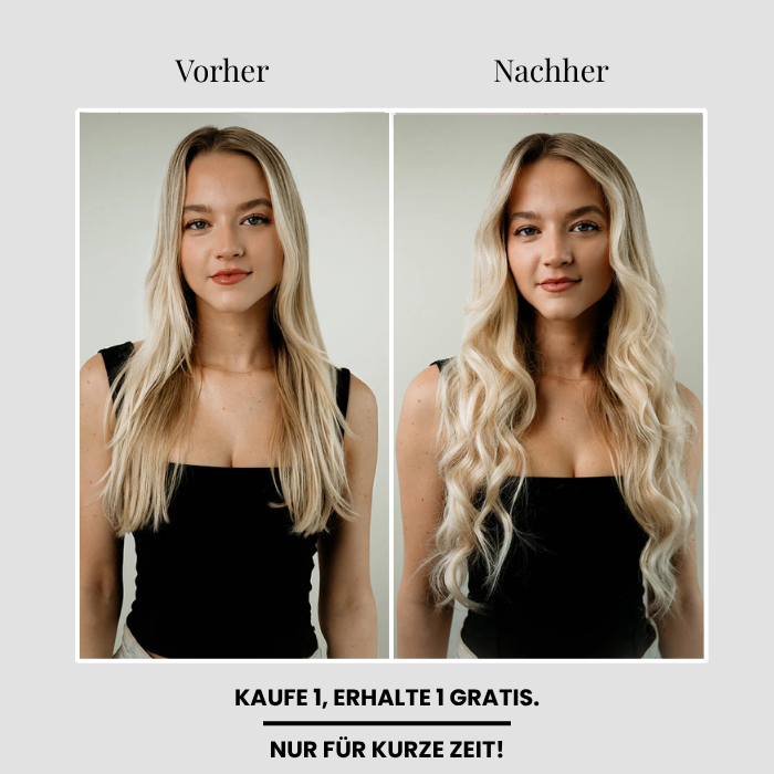 Extensions de cheveux Steinsee – du volume en 30 secondes