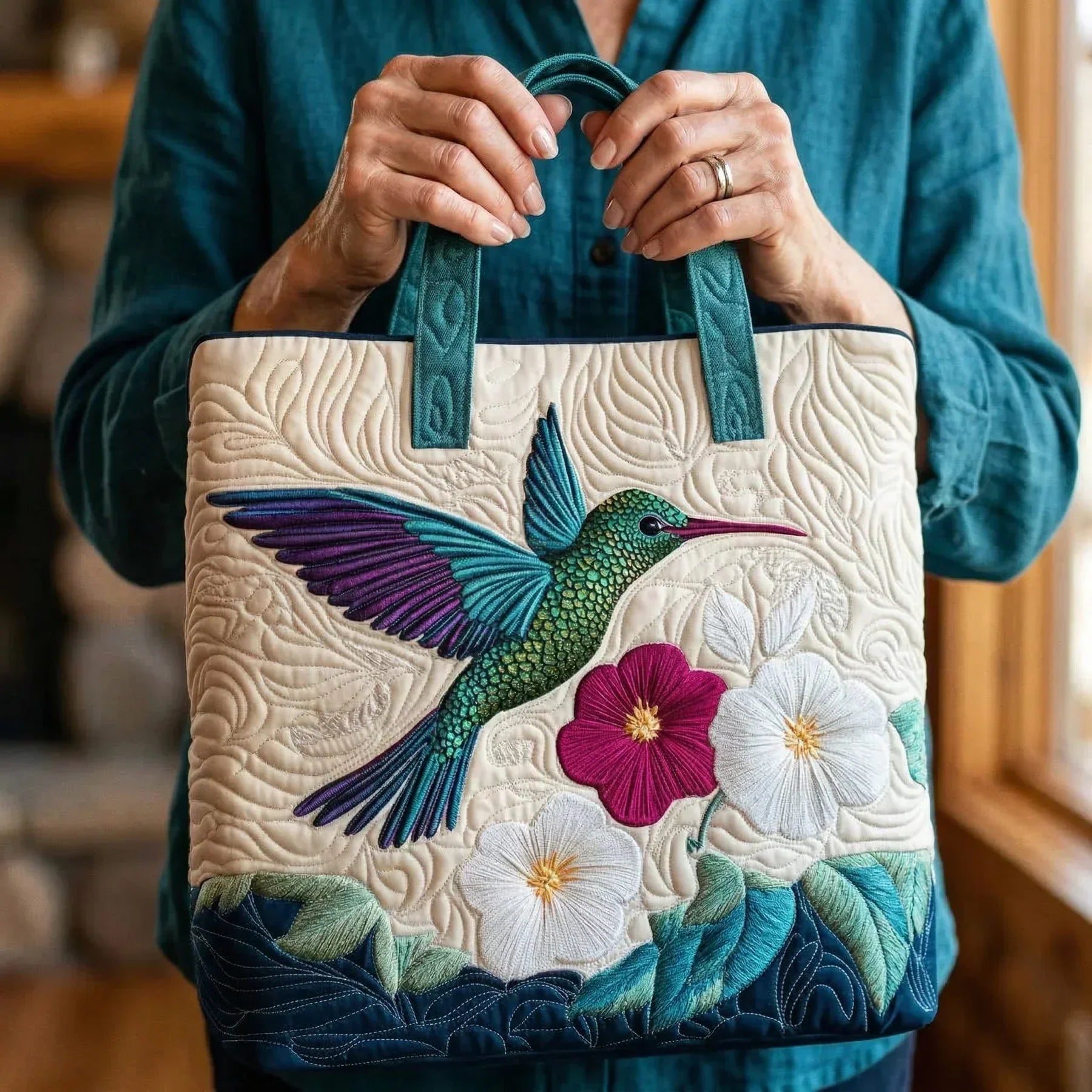 Arielle | Sac de tous les jours matelassé fabriqué à la main