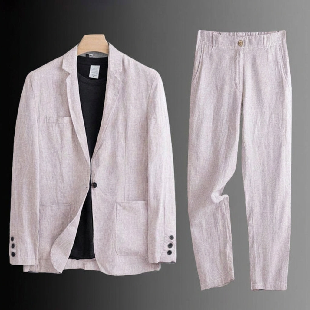 Levino™ | Costume en lin haut de gamme