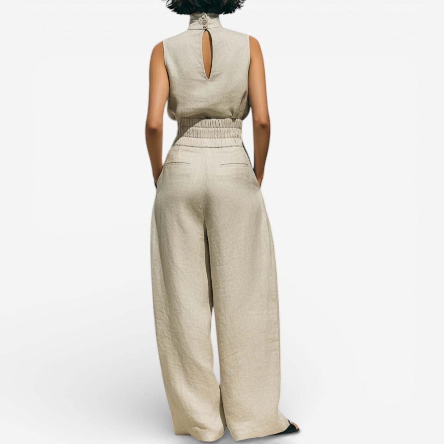 Ensemble pantalon d'été à jambes larges Nina™