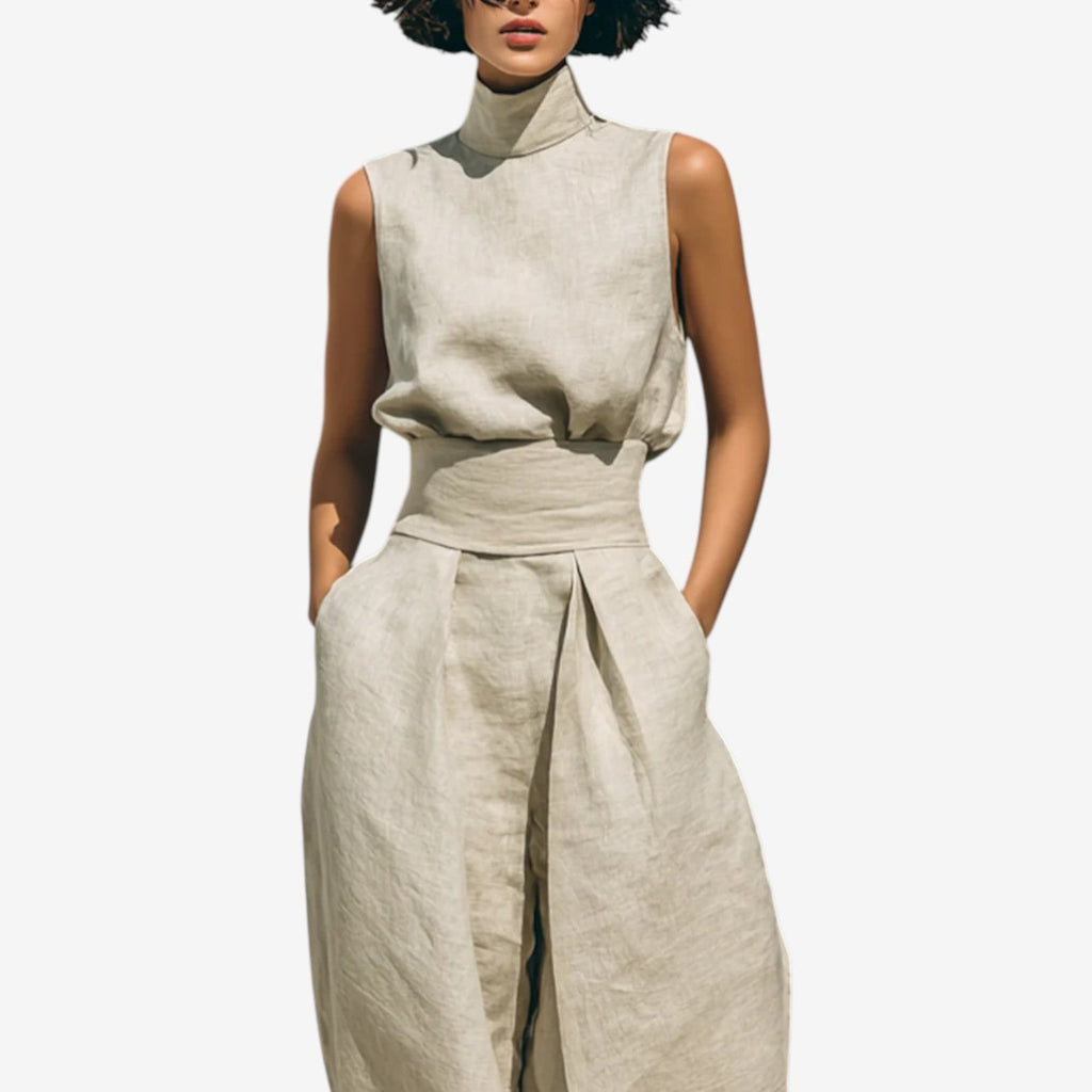Ensemble pantalon d'été à jambes larges Nina™