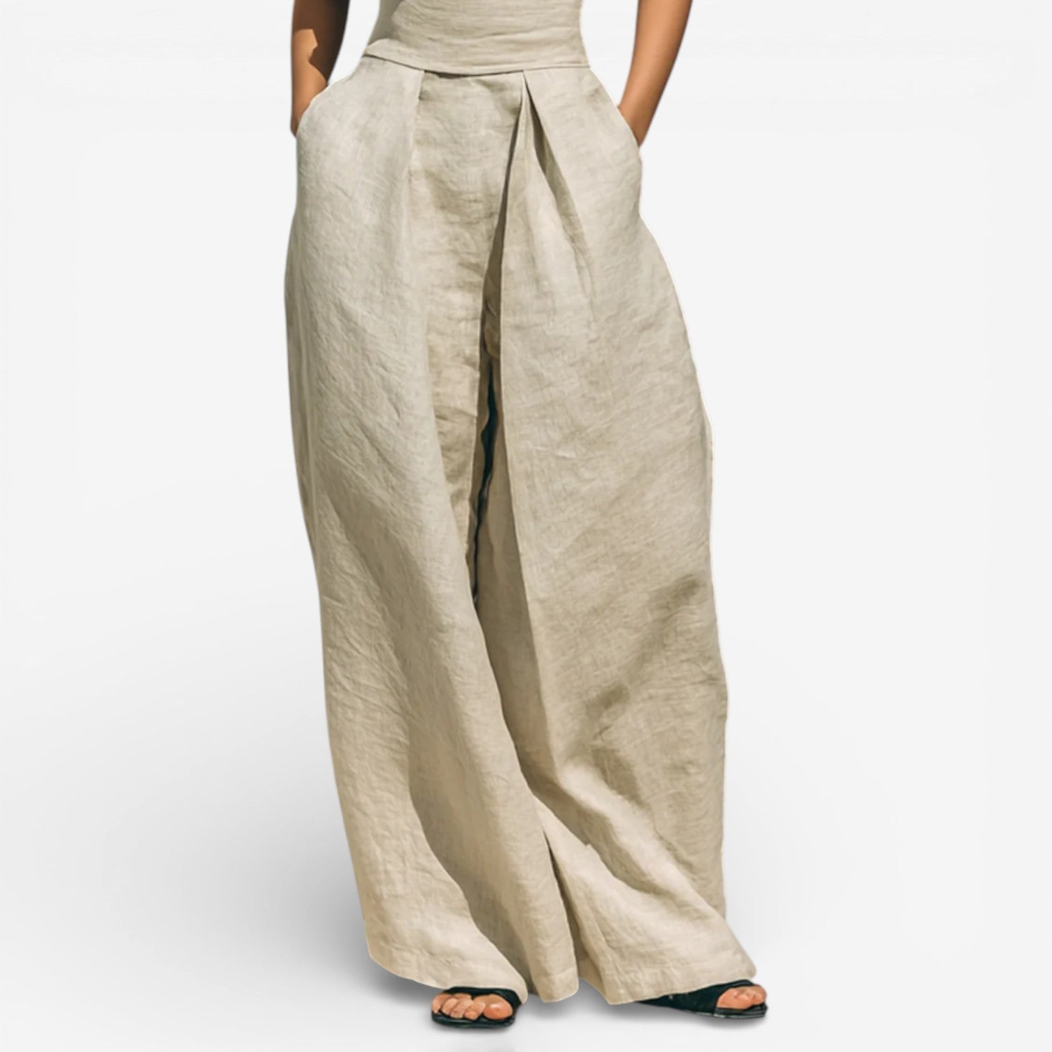 Ensemble pantalon d'été à jambes larges Nina™