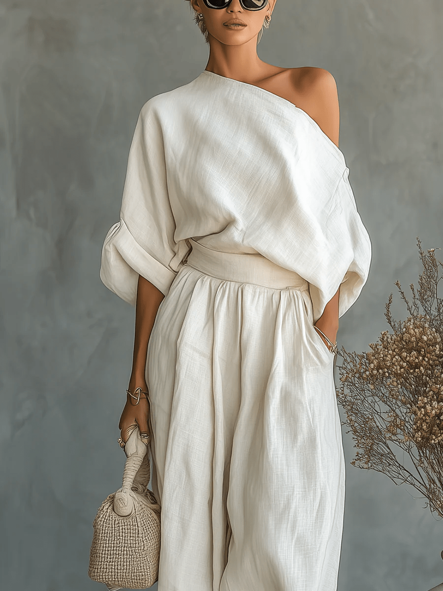Mila™ | 2-teiliges Set mit Off-Shoulder-Ausschnitt