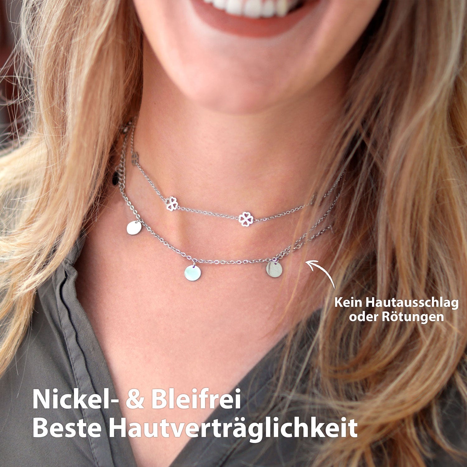 Bundle : chaîne à plaques BonnyCoin + bracelet en argent
