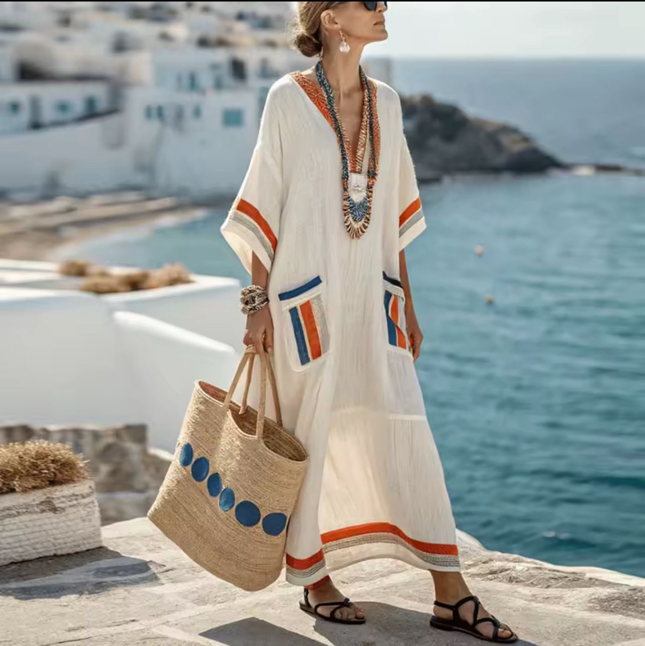 Elegante Mary - Abito longo da spiaggia pour un look estivo alla moda