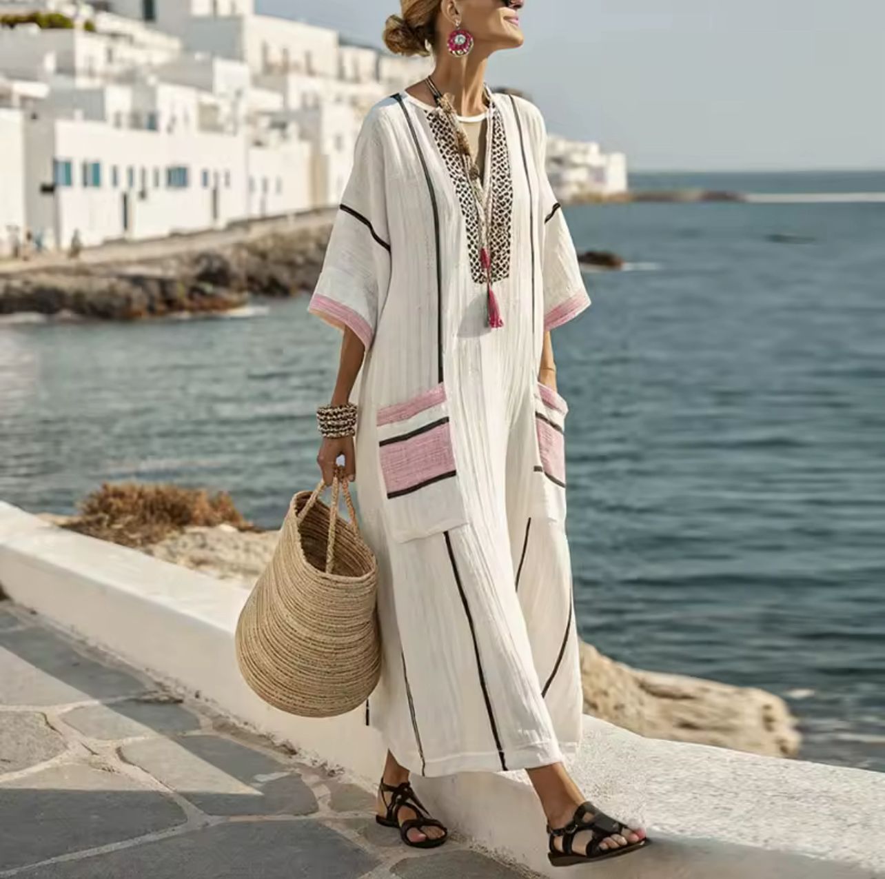 Elegante Mary - Abito longo da spiaggia pour un look estivo alla moda