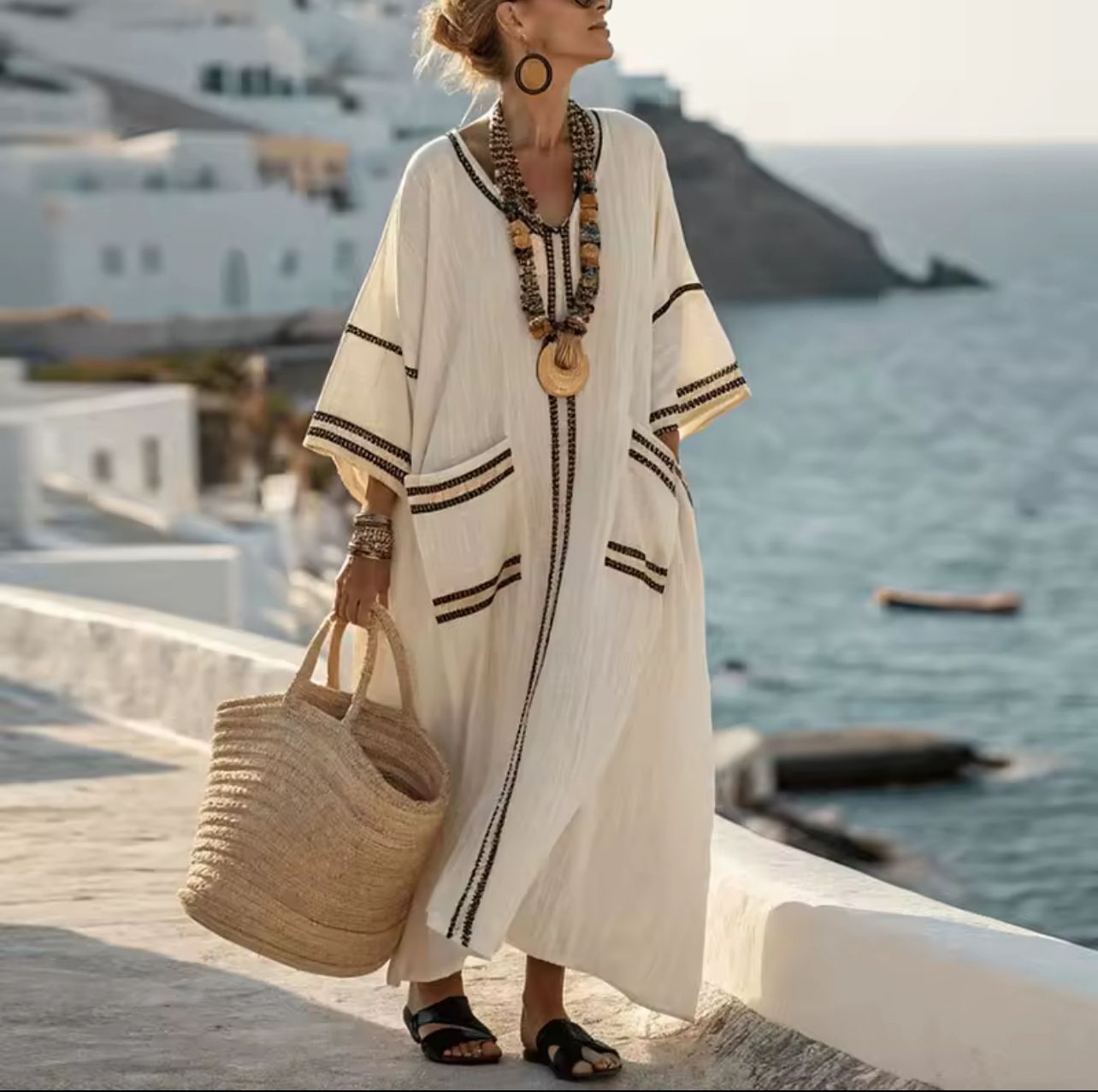 Elegante Mary - Abito longo da spiaggia pour un look estivo alla moda