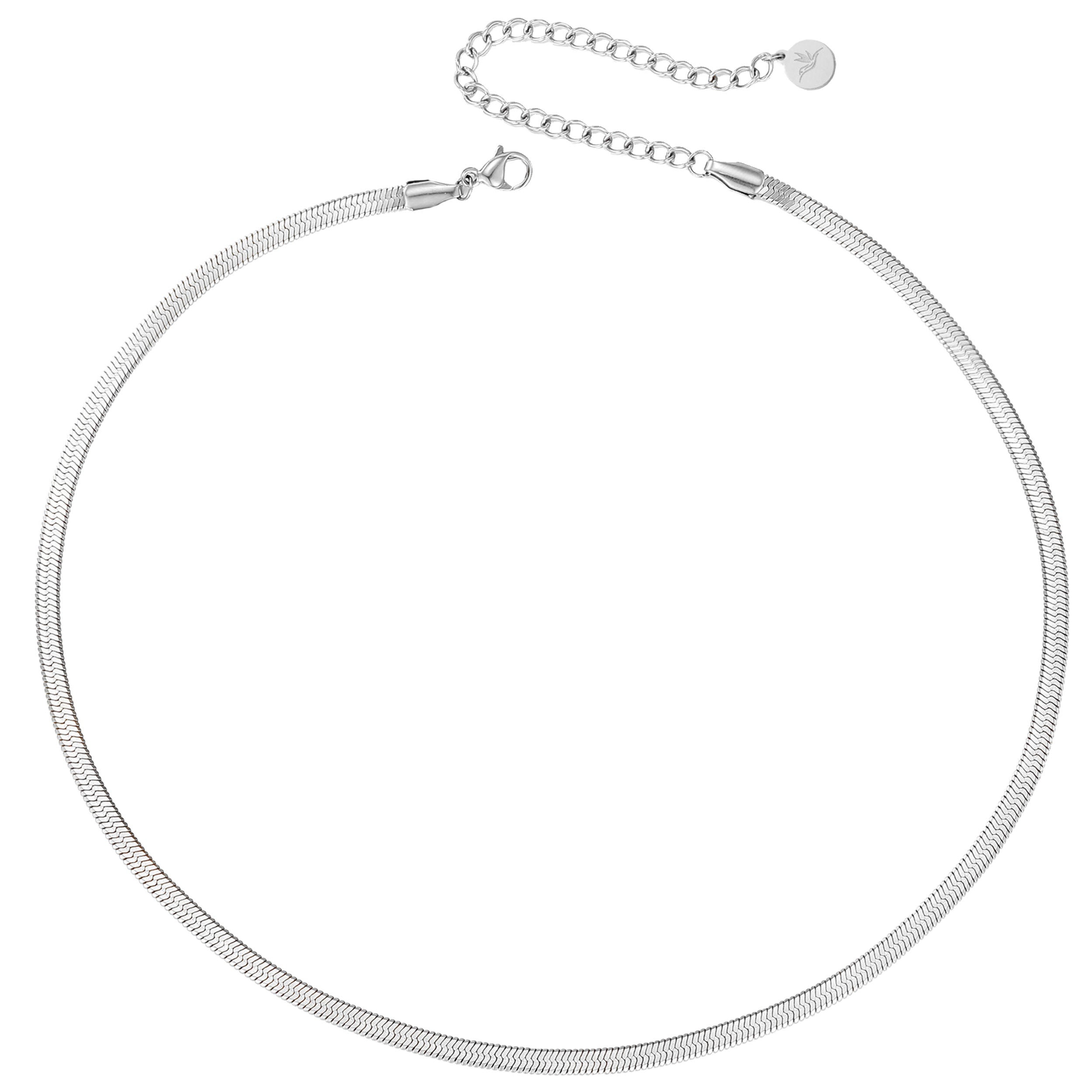 BonnySnake Collier serpent argent