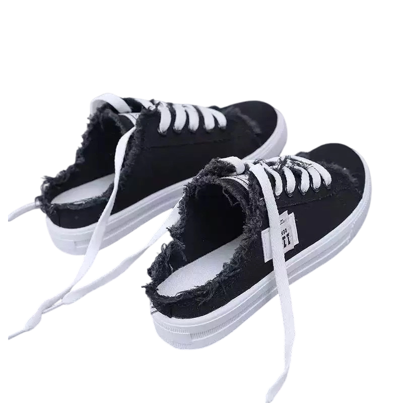 Livia - Baskets mules en denim