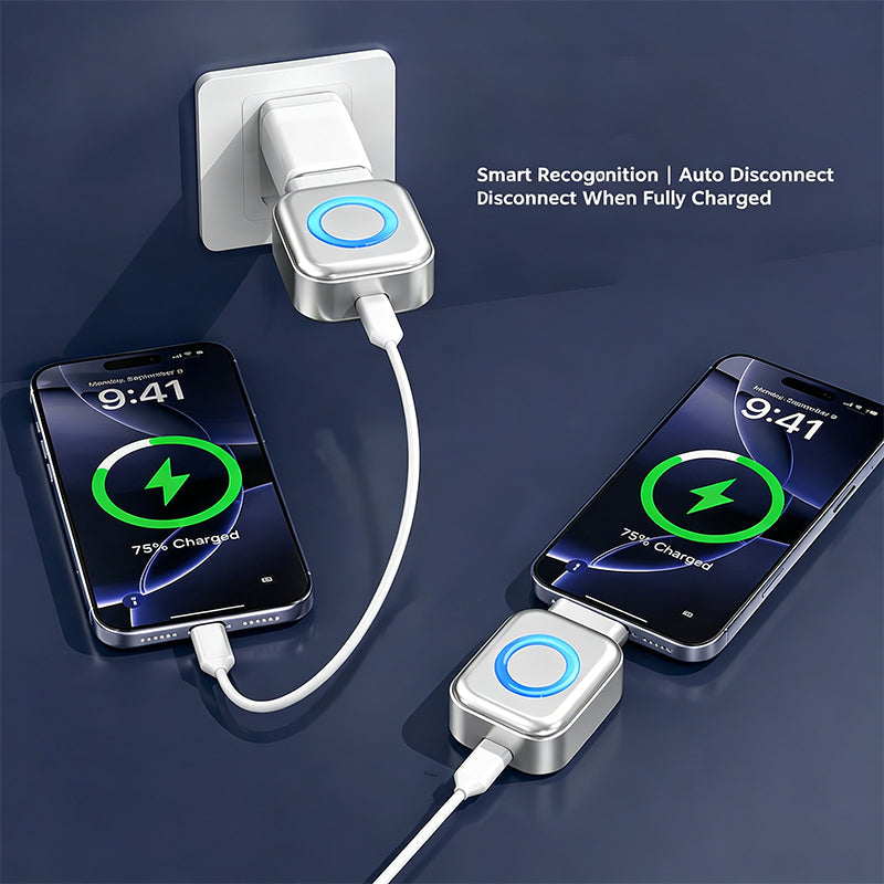 AutoCharge™ | Adaptateur à arrêt automatique 140W.