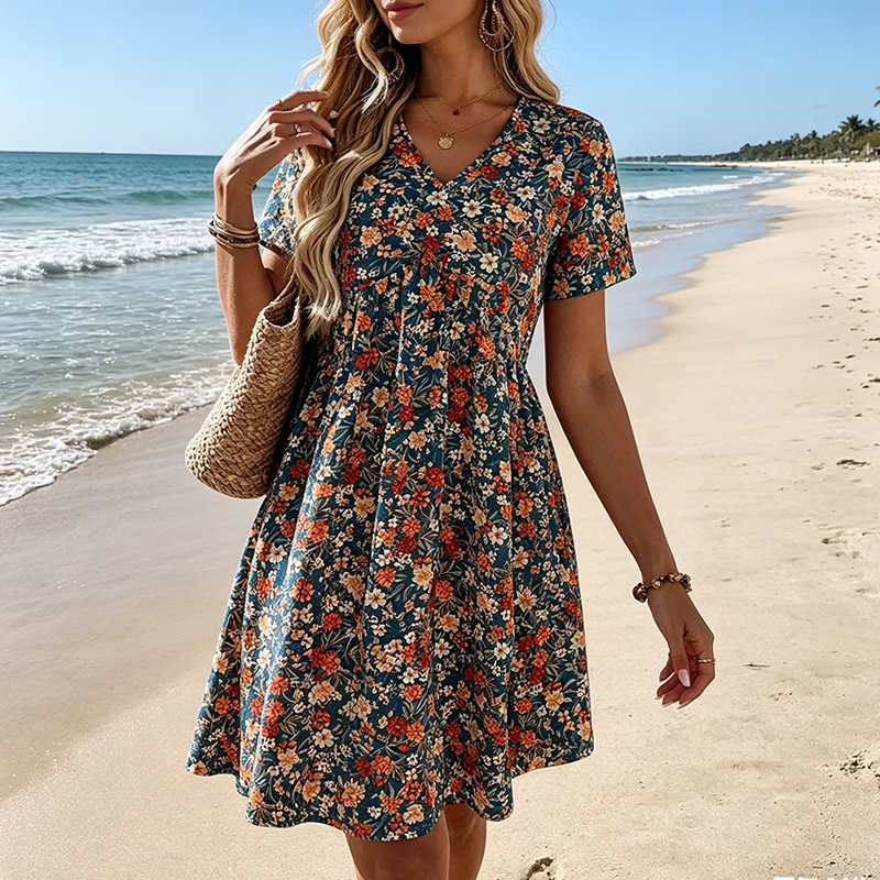 Mireya™ | Robe en jean aérien