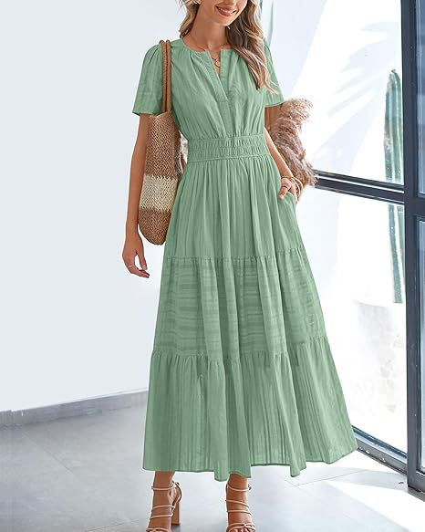 Elara – Robe longue confort aérée