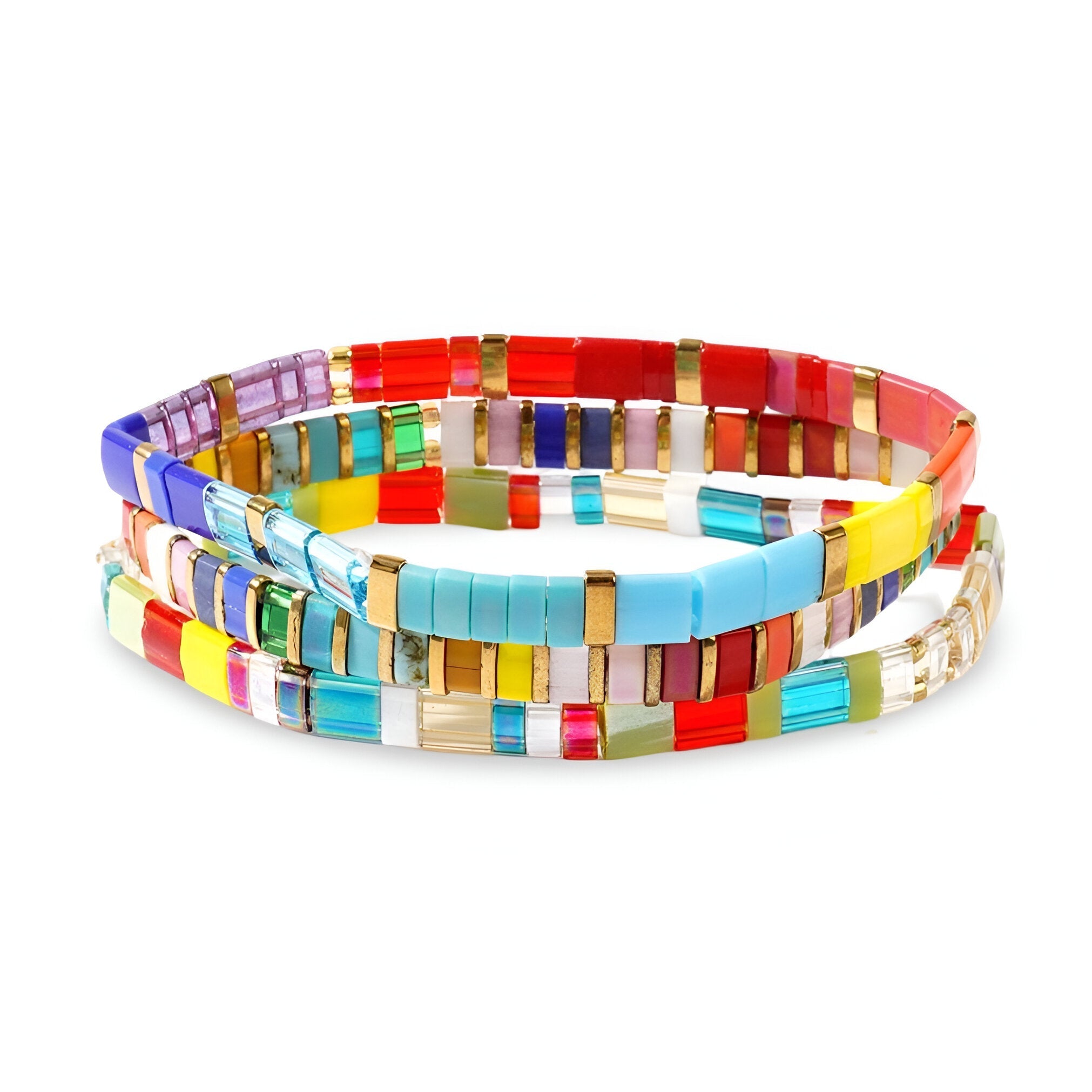 Bracelet perlé RainbowShine™