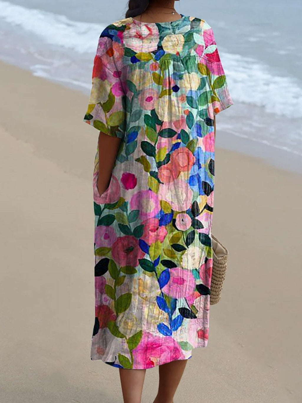 Bente - robe fleurie vintage