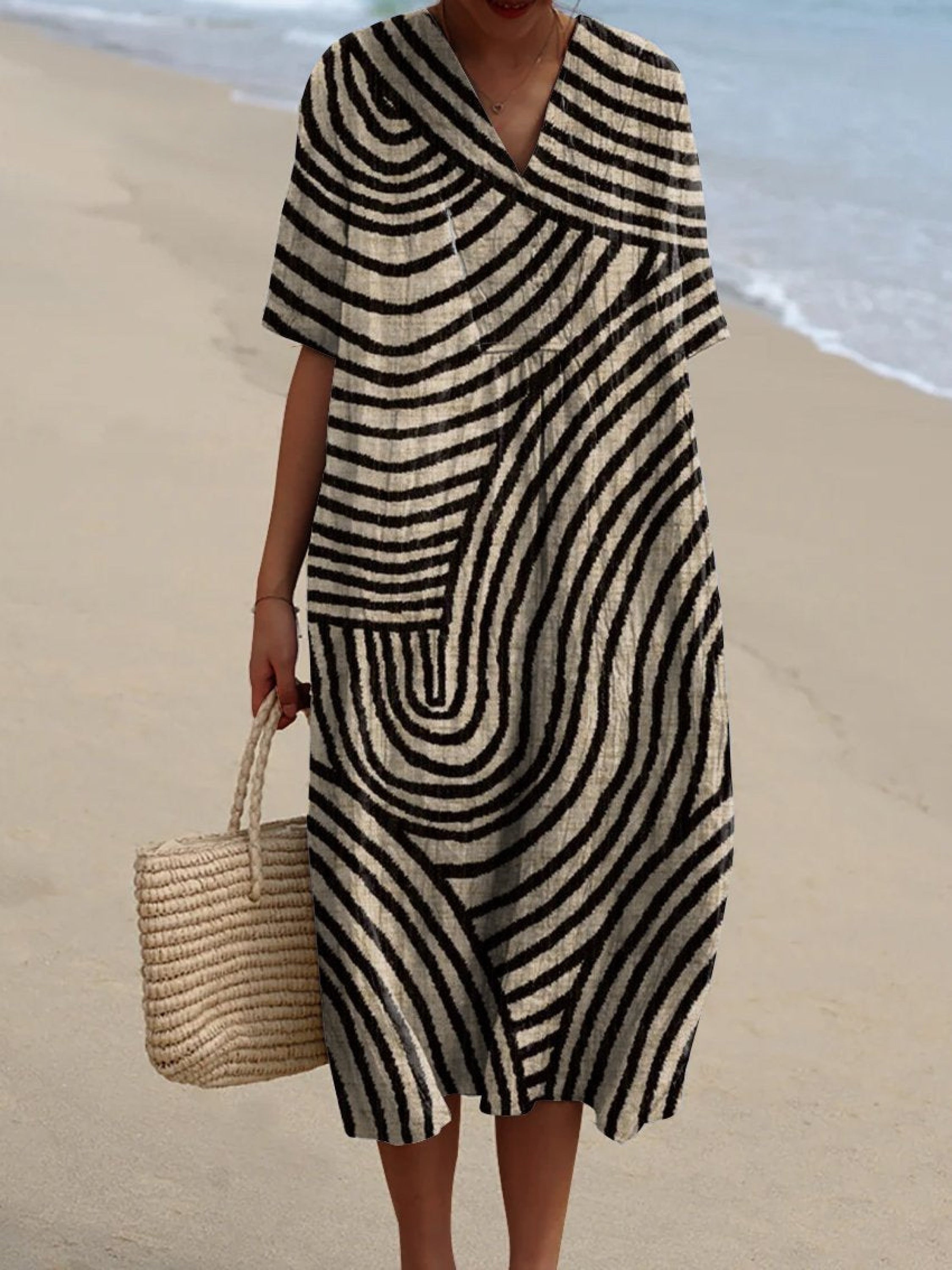 Jinte – Robe graphique